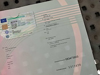 Partij van 9 ducati motorframes met bijhorende documenten/kentekenpapieren - afbeelding 7 van  15