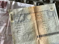 Partij van 9 ducati motorframes met bijhorende documenten/kentekenpapieren - afbeelding 4 van  15