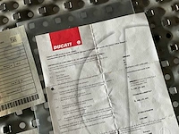Partij van 9 ducati motorframes met bijhorende documenten/kentekenpapieren - afbeelding 5 van  15