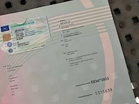 Partij van 9 ducati motorframes met bijhorende documenten/kentekenpapieren - afbeelding 7 van  15