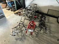 Partij van 9 ducati motorframes met bijhorende documenten/kentekenpapieren - afbeelding 8 van  15