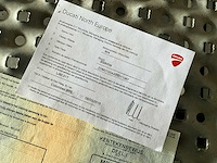 Partij van 9 ducati motorframes met bijhorende documenten/kentekenpapieren - afbeelding 15 van  15