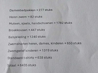 Partij van kinderkledij, badmode voor heren en dames (6435x) - afbeelding 6 van  14