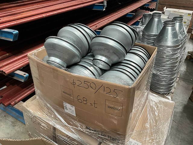 Partij ventilatie koppelstukken - afbeelding 2 van  3