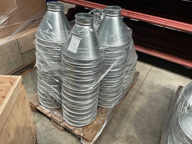 Partij ventilatie koppelstukken - afbeelding 2 van  3