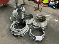 Partij ventilatie-koppelstukken - afbeelding 2 van  4