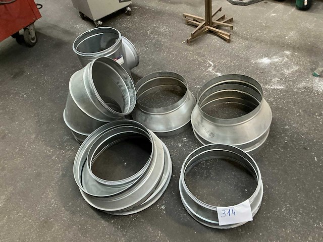 Partij ventilatie-koppelstukken - afbeelding 3 van  4