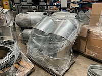 Partij ventilatiekanaal en koppelingen