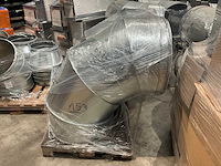 Partij ventilatiekanaal en koppelingen - afbeelding 4 van  10
