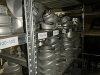 Partij ventilatiekanalen en accessoires - afbeelding 5 van  6