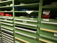 Partij verdeelblokken, koppelingen en industriële slangen