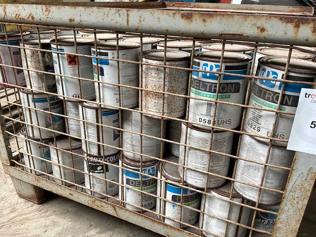 Partij verf en lak - afbeelding 1 van  3