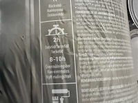 Partij verf, get. colr, kalkhvit, aan 1 liter per pot - afbeelding 6 van  6