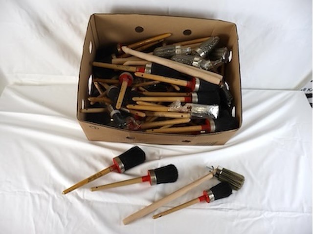 Partij verfborstels - afbeelding 1 van  3