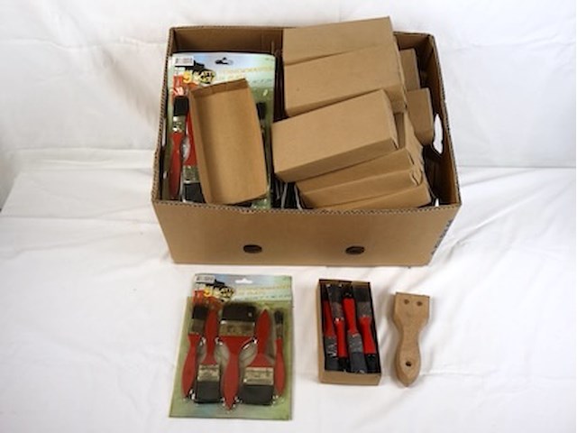 Partij verfborstels - afbeelding 1 van  5