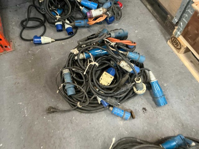 Partij verlengsnoeren 230v - afbeelding 4 van  5