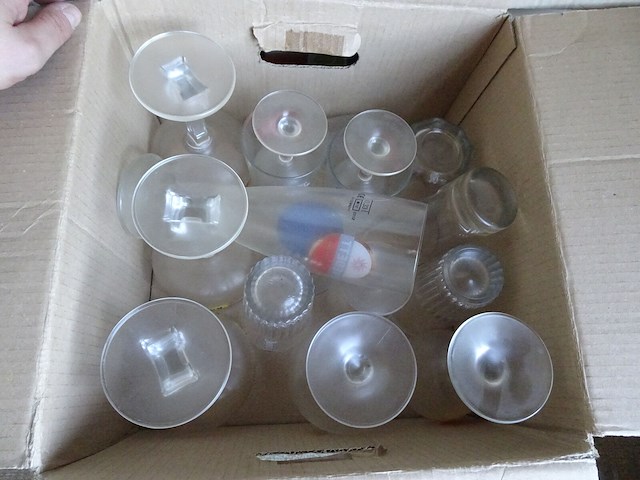 Partij verschillende glazen - afbeelding 2 van  5