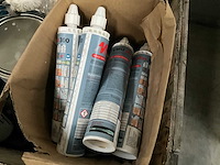 Partij verven en borstels - afbeelding 3 van  6