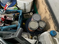 Partij verven en borstels - afbeelding 5 van  6