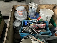 Partij verven en borstels - afbeelding 6 van  6