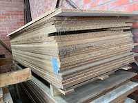 Partij vezel- en mdf-platen