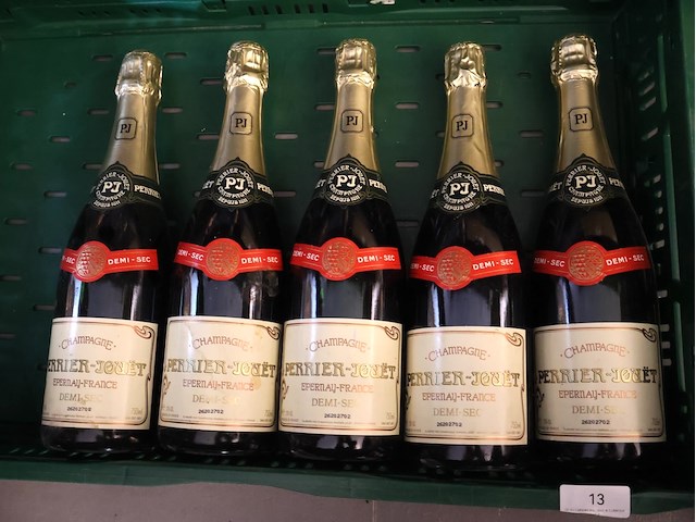 Partij vintage champagne (x5) - afbeelding 1 van  3