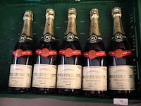 Partij vintage champagne (x5)