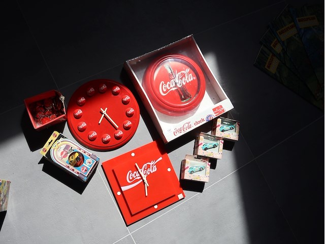 Partij vintage coca cola - afbeelding 1 van  5