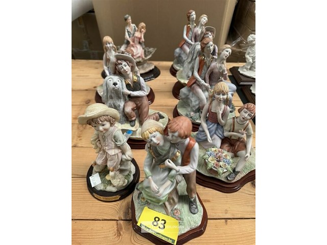 Partij vintage decoratie per doos - afbeelding 1 van  4
