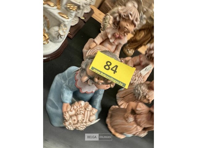 Partij vintage decoratie per doos - afbeelding 4 van  4