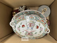 Partij vintage decoratie per doos - afbeelding 1 van  3