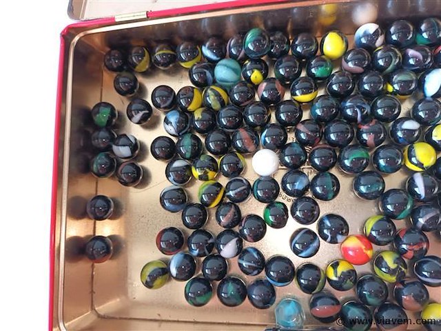 Partij vintage knikkers - afbeelding 3 van  3