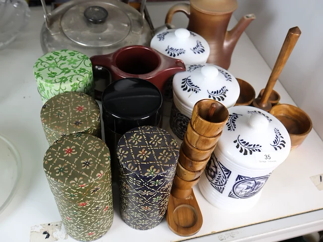 Partij vintage koffie & thee - afbeelding 3 van  6