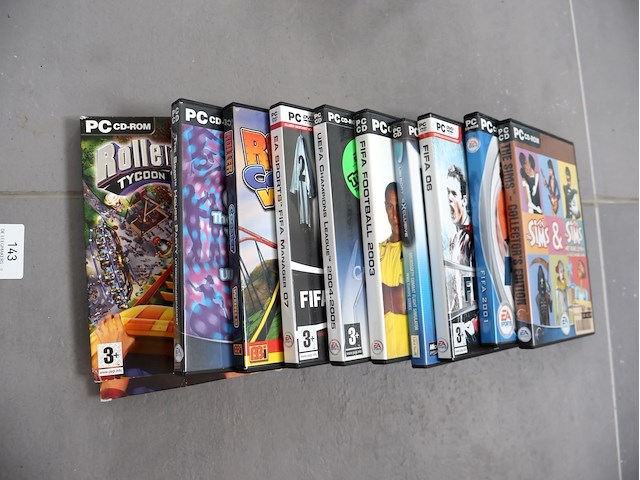 Partij vintage pc spellen - afbeelding 1 van  3