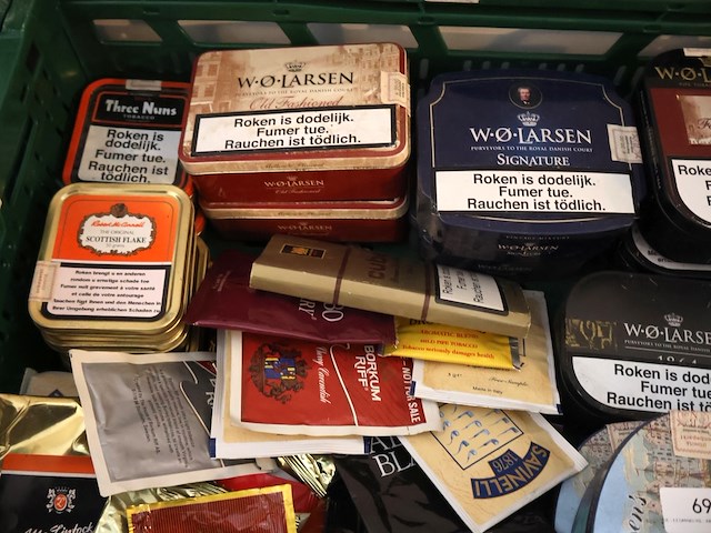 Partij vintage pijptabakverpakking - afbeelding 4 van  7