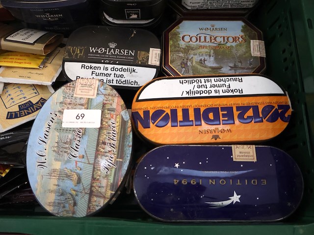 Partij vintage pijptabakverpakking - afbeelding 6 van  7