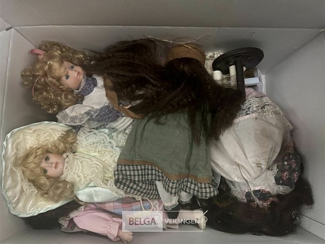 Partij vintage poppen - afbeelding 2 van  4