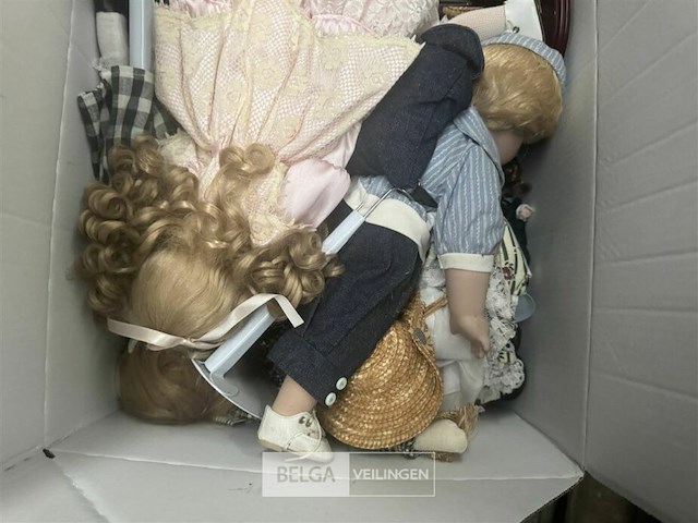 Partij vintage poppen - afbeelding 3 van  4