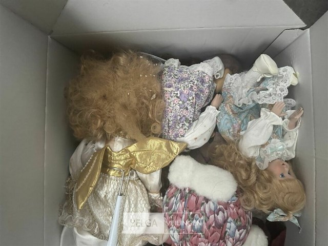 Partij vintage poppen - afbeelding 3 van  7