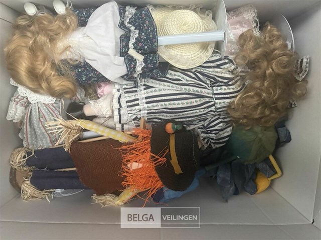 Partij vintage poppen - afbeelding 6 van  7
