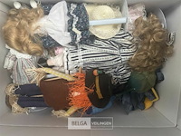 Partij vintage poppen - afbeelding 6 van  7