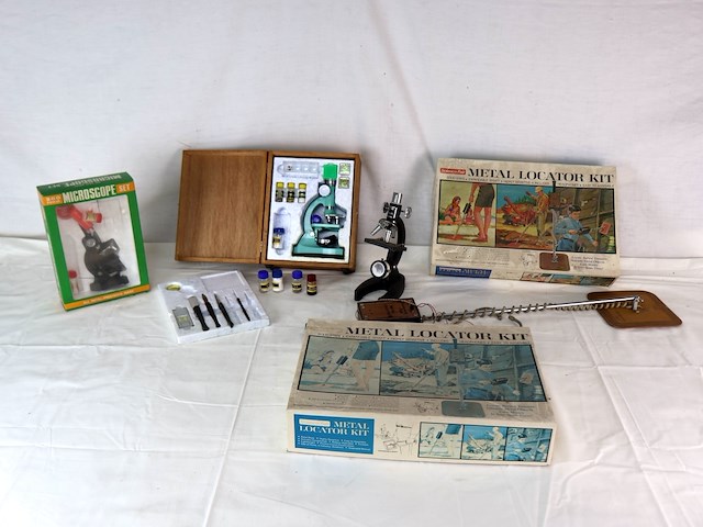 Partij vintage wetenschap - afbeelding 1 van  9