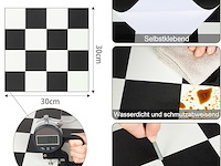 Partij vinyl kleeftegels totaal 125 pakken - afbeelding 1 van  2