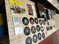 Partij vinylplaten,cd's,vhs