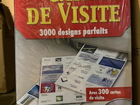 Partij visitekaartjes papier - afbeelding 2 van  2