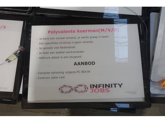 Partij vitrine led displays - afbeelding 3 van  5