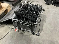 Partij voedingskabels – 100-240 v – 50/60 hz – uitgang 9,5 v - afbeelding 5 van  8
