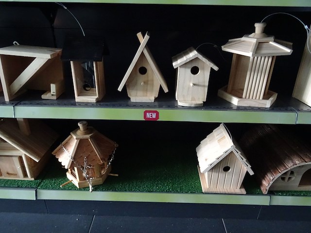 Partij vogelhuisjes/voederbakjes - afbeelding 8 van  12