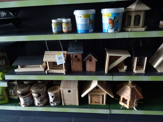 Partij vogelhuisjes/voederbakjes - afbeelding 11 van  12