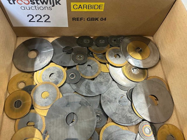 Partij volhardmetalen zaagfrezen - afbeelding 4 van  4